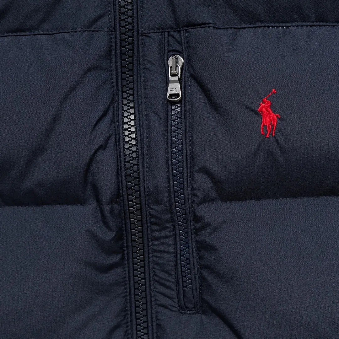 P600 top version (different currency) You can scan the code to enter the official website (national standard 90 down) Style: POLO Ralph Lauren small label embroidery knitted old money style down vest Color: picture color Size: S-XL Fabric: woven (national standard 90 down) Accessories: full set of customized accessories No gender distinction, same style for men and women